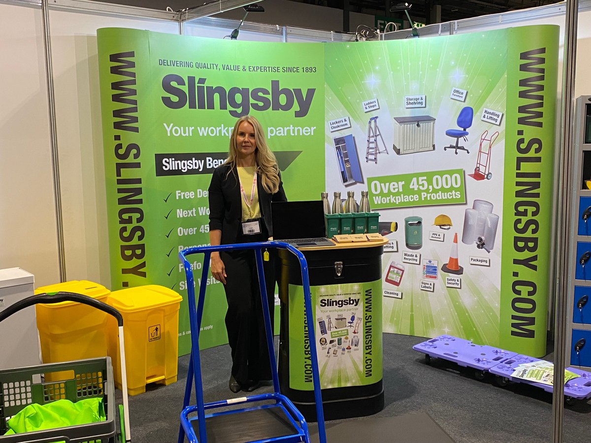 Add value to #NHSprocurement with #workplaceproducts from Slingsby! Product demo's &amp; personalised advice from our very own Hazel Bulgin, <a href="/P4HEngland/">P4H England 2022</a> <a href="/thenec/">The NEC</a> stand 67 today!
Recently promoted to UK Sales Manager, Hazel has over 25 years of experience in the industry.
#P4HEngland