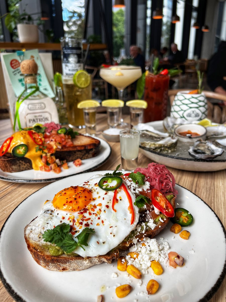 McrFinest's tweet photo. @Patron @PKB_mcr There’s a brand new dedicated Patrón cocktail menu, featuring a Spicy Margarita, Bloody Maria, Paloma and Beergarita. There’s also a special PKB Cafe Patrón shot available for anybody missing their coffee tequila fix. https://t.co/5HuCdIYgf4
