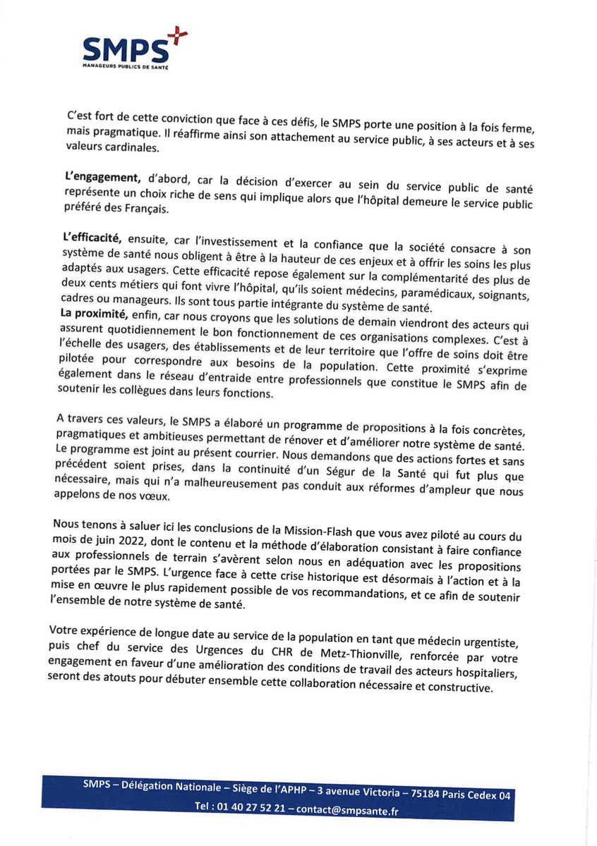 Jerome_Goeminne's tweet image. 18 mois de travail participatif
&amp;gt;600 Manageurs rencontrés
▶️138 propositions pour améliorer le système de  santé &amp;amp; une juste reconnaissance des Manageurs de santé

On ne peut penser le système de santé &amp;amp; le rôle de ses Manageurs l’un sans l’autre

smpsante.fr/wp-content/upl…