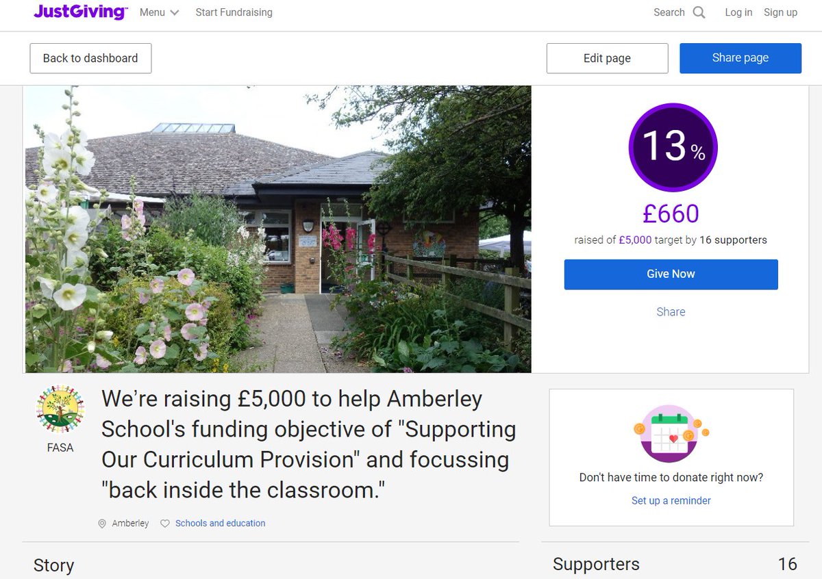 amberley_ce's tweet photo. Wow! The generosity of our parents never ceases to amaze us! Our FASA JustGiving page is now up to £660 worth of donations. Thank you to all of you who have donated so far. If you would like to donate to our page, it can be found at: https://t.co/1Ig15lLMPL

THANK YOU. https://t.co/IJDjZuWRDT