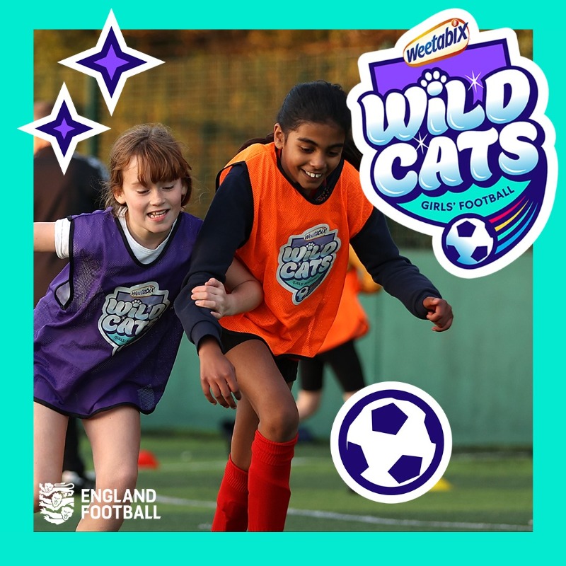 SHCFA's tweet photo. 𝙄𝙣𝙨𝙥𝙞𝙧𝙚𝙙 by the Lionesses lifting the #WEURO2022 trophy? 

Why not give football a try this summer at a Weetabix Wildcats Session? The perfect place for girls aged 5-11 to take their first steps into football!

Find your nearest session ⤵️