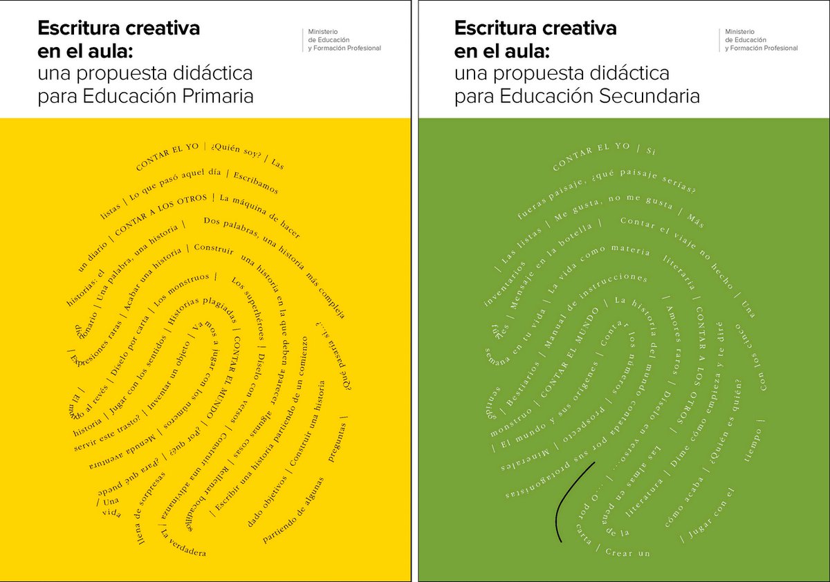 educaciongob's tweet photo. Si quieres explorar la escritura creativa en el aula, es posible que estas guías editadas por el MEFP te ayuden:

▫️Primaria https://t.co/r7r1uQWMO4
▫️Secundaria https://t.co/0FqduZ8KHE

Descárgatelas y empieza a trabajar con tus alumnos. https://t.co/JQAuKRhEQf