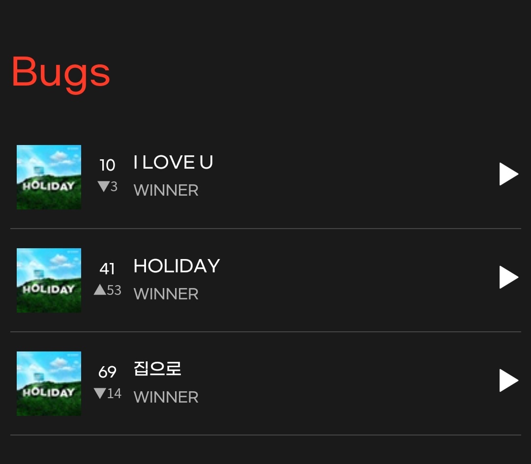 20131025net's tweet photo. 💙 WINNER - I LOVE U 0707 21시 💙

멜론 실시간차트 42위
멜론 TOP 100 47위
지니 23위
벅스 10위
플로 44위

이제 스밍으로 순위 지켜봐요🔥
인서들 숨스!!
홍보도 정말 정말 중요합니다🙏
인서들 ㄱㅇㄱㅇ💙🍀

#위너 #WINNER
#강승윤 #김진우 #송민호 #이승훈
#HOLIDAY #ILOVEU https://t.co/7tcr44cR6Q