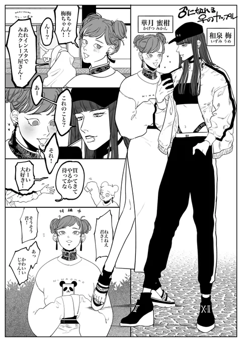 男にも女にもなれるカップル
※再掲 