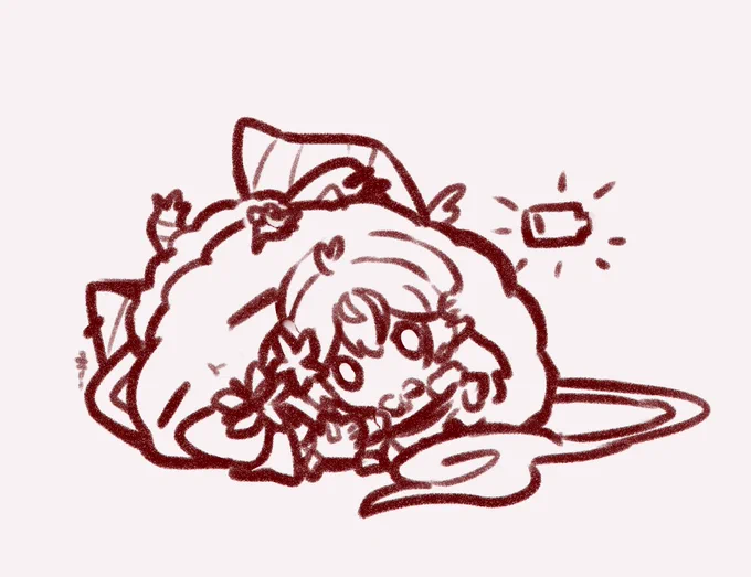 low on energy
i dont wanna move-- _(:3/_L)_ 