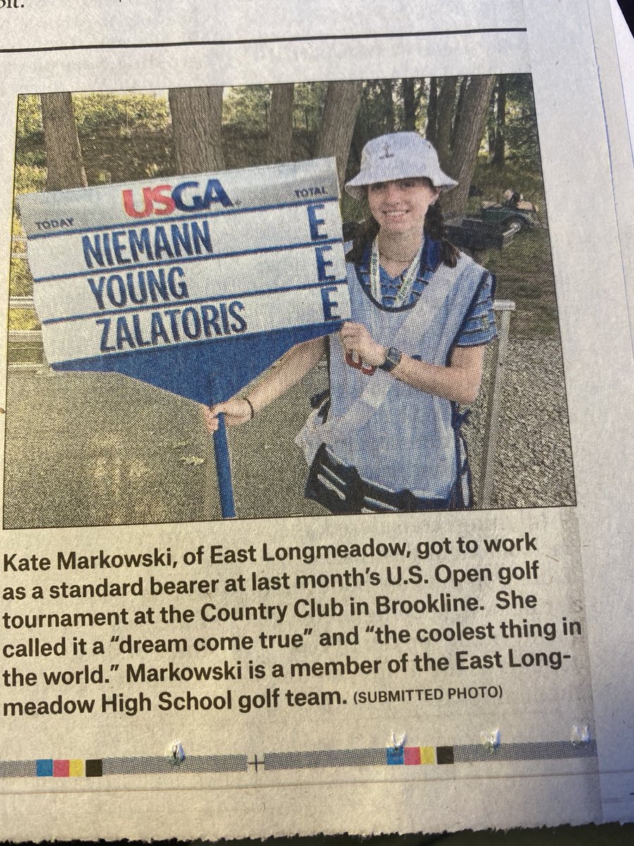 SullivanDa's tweet photo. Local paper. You never know when just being kind leaves an impression. #@prodgersgolf https://t.co/gyhp2ZEpoH