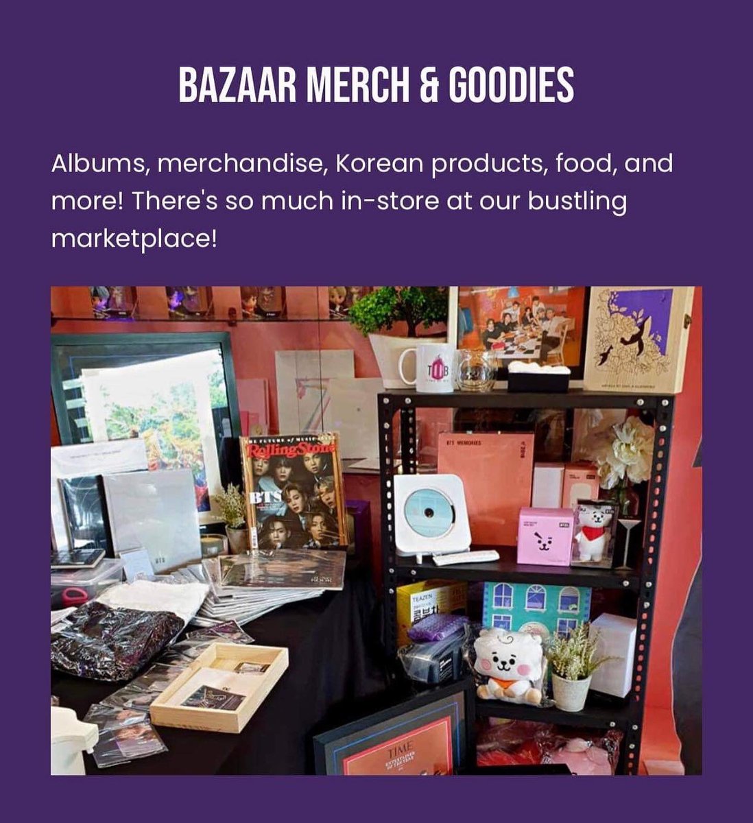 ATreatyourself's tweet photo. Hello Army! We are happy to announce that we will be participating in The Pearl ARMY Festa &amp; Bazaar! 💜

 See you in Ayala Malls Vertis North starting tomorrow, July 8-10! 😊💜

For more info just click the link 😊
https://t.co/oCxu0S09ac https://t.co/h9AqaNe7Fn