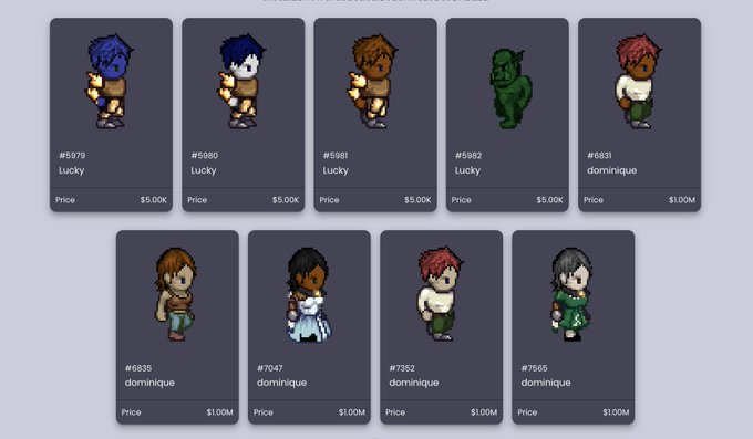 ObsessionNft's tweet photo. 🚨 #ImmortalPlayerCharacter 🚨
Pay attention could be a new potential GAIN.
Floor increase fast! https://t.co/35vszEcwc9