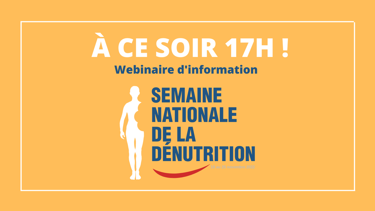 stopdenutrition's tweet photo. À tout à l'heure pour échanger ! 📣

Webinaire d'information aujourd'hui à 17h, ça se passe juste ici ➡️https://t.co/IceqHOfxN4

Avec @EricFon64424654   @BaranesJohn @JeromeGuedj et le Pr Agathe Raynaud-Simon ! https://t.co/VpCMLAI0aX