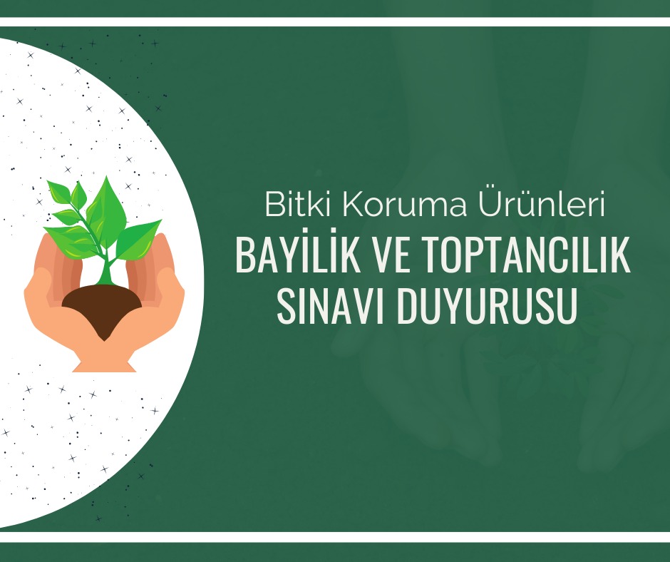 Bitki Koruma Ürünleri Bayilik ve Toptancılık Sınavı Duyurusu:
ormuh.org.tr/bitki-koruma-u…