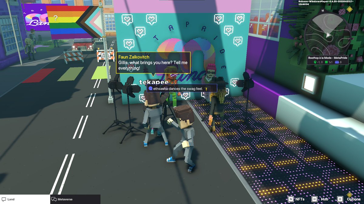 methnet's tweet photo. @TheSandboxGame @METAPRIDELAND I just participated in the #BelongingWeek contest for a chance to win a Progress Flag NFT! Check out my screenshot below!
👇 https://t.co/qN8Xr4k3Pz