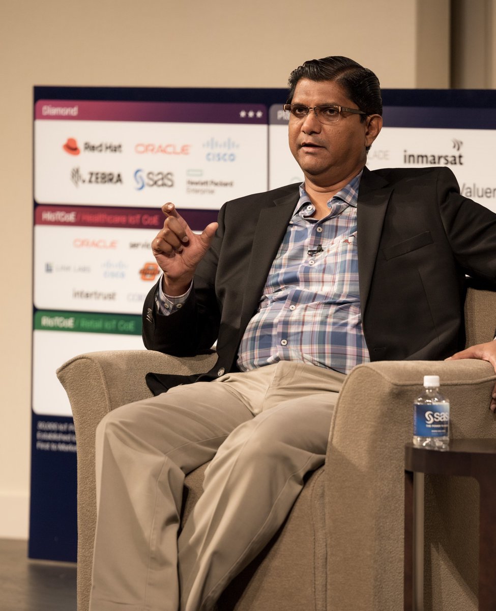 Edge is where the rubber meets the road, you are empowering the connected frontline worker with insights needed to be both operational efficient and create operational innovations. @SathRao, @ZebraTechnology at #IoTSlam Live 2022 iotpractitioner.com/iot-community-… #IoTCommunity #IIoT #AIoT