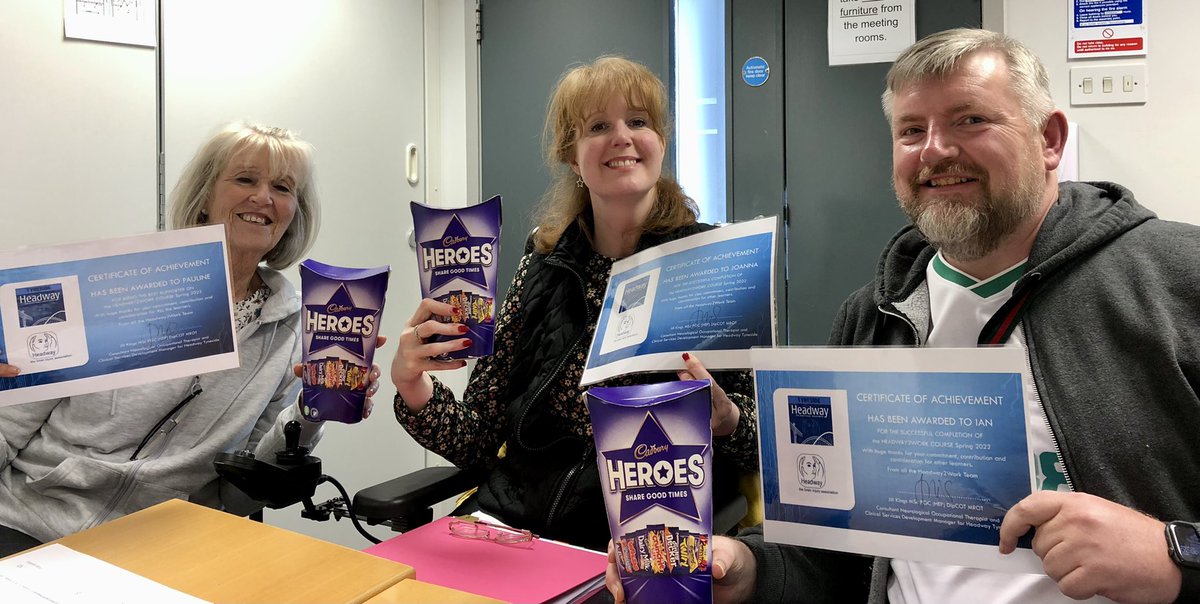 HeadwayTyneside's tweet photo. Even ๐ฆ canโt keep our #headwway2work #heroes ๐ฆธ๐ปโโ๏ธ๐ฆธ๐ผโโ๏ธfrom finishing our #prevocational course! Last session with our Spring 22 learners ๐๐
โญ๏ธ- now to #coproduce our all new #ABI #jobhub ๐ป๐ @HelenKolster2 @NorthStarRehab @AlMcD1978 @LeeSimpson_1 @Rachellees2018 https://t.co/vuipTZkLQe
