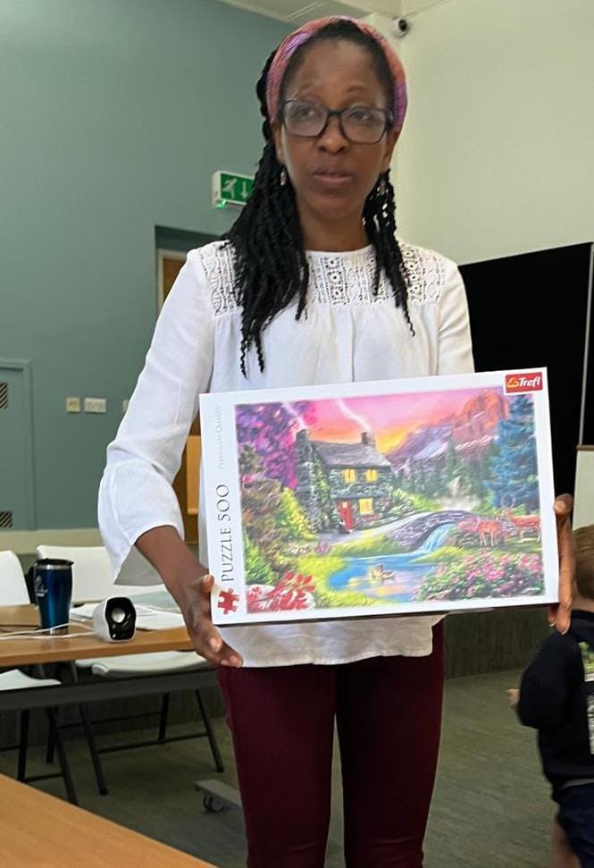 Budget planning is like having the picture to guide you in completing the puzzle.  Without the picture the puzzle seems  impossible!!
Thank Kaego for that great analogy.
#parentscoffee morning #budgeting