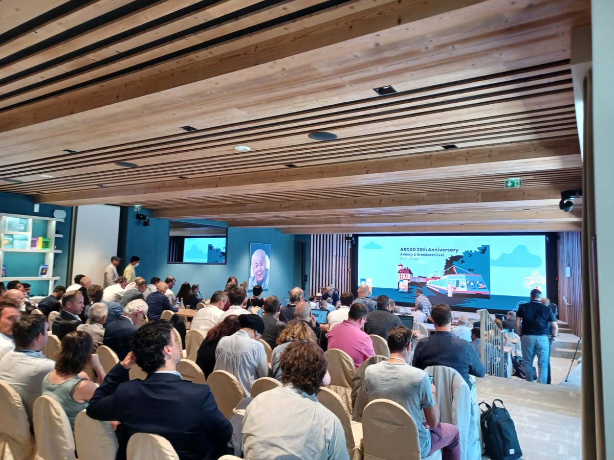 WSSItalia's tweet photo. 🎆 Nella splendida cornice di Annency sta per iniziare l'evento dedicato al 30esimo anniversario di ARCAD Software di cui WSS è il partner esclusivo per l'Italia e la Svizzera dal 2020. 

🎤 Interverranno anche Alison Butterill, Tim Rowe e Steve Will di IBM.

#DevOps #Merlin https://t.co/VIRyzEnkPu