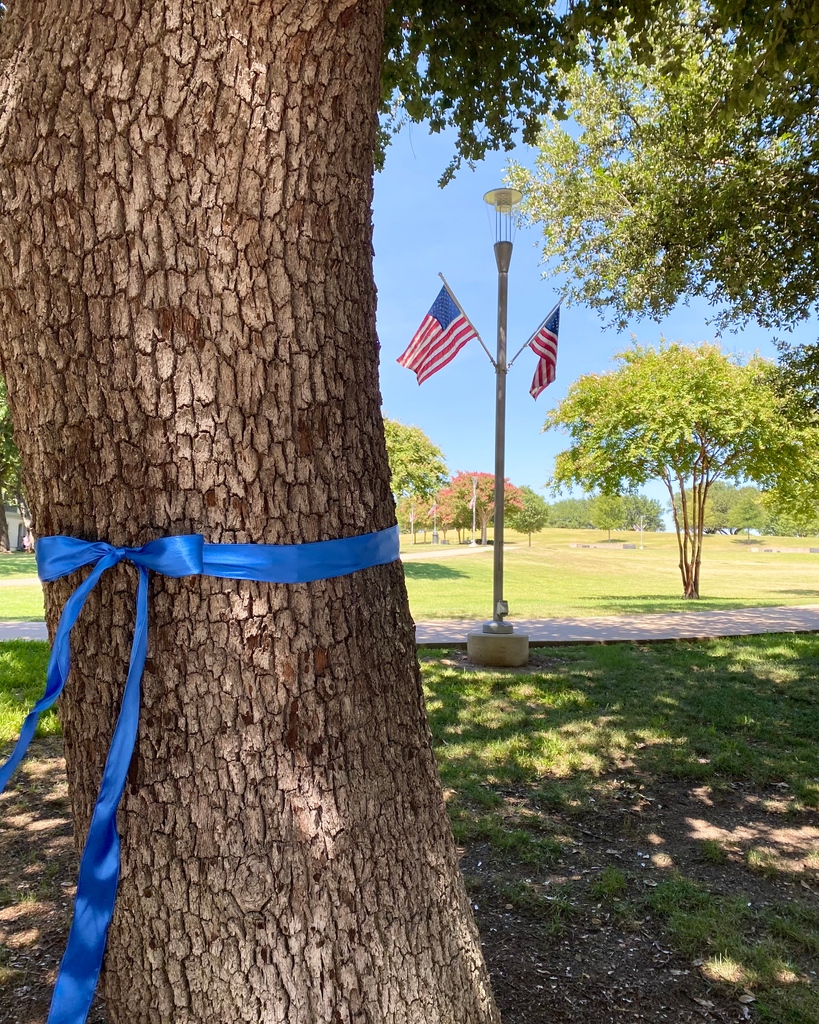 Today we remember the five officers killed during the peaceful protest downtown on July 7, 2016 💙