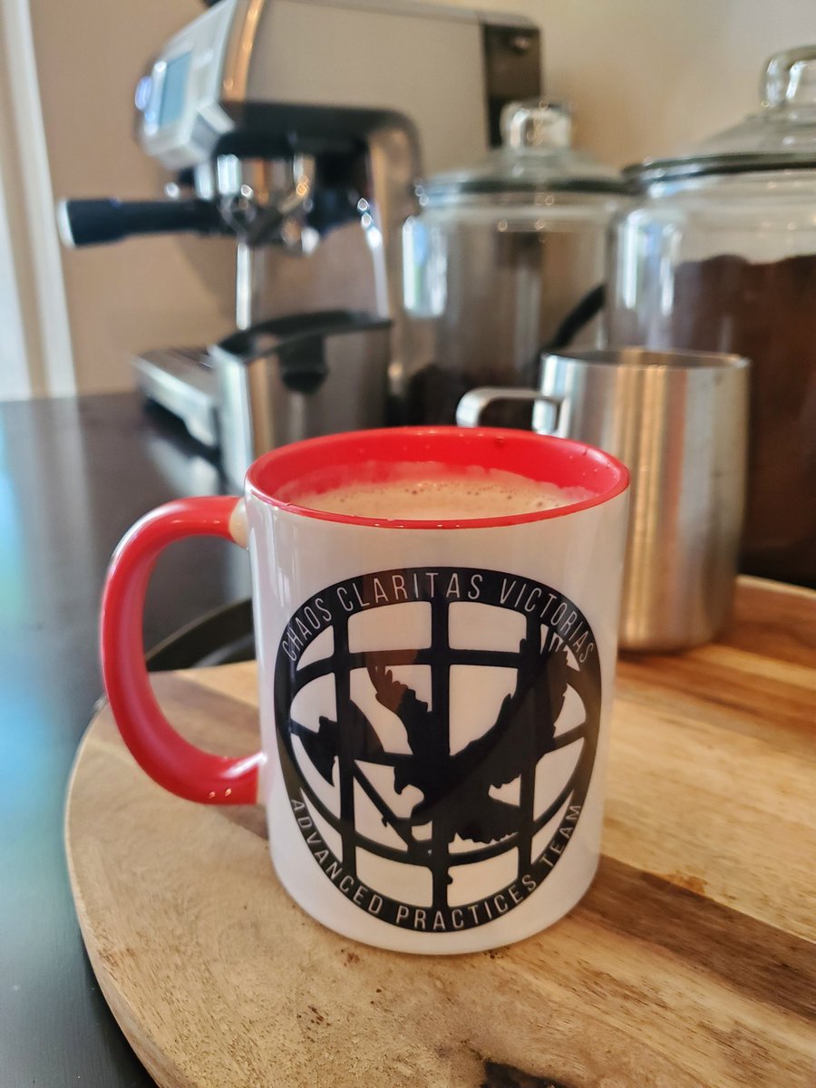 JWilsonSecurity's tweet image. Today&apos;s a double coffee day. #AdvancedPractices #Coffee #BloodOfChampions