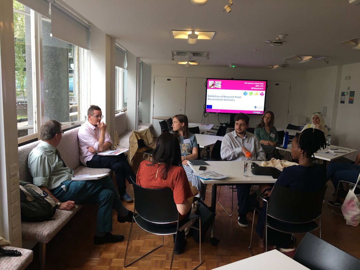 lucubrat's tweet photo. Flash presentations, discussing UN Sustainable Development Goals. #DTASummer22 https://t.co/0fjjGosoiW