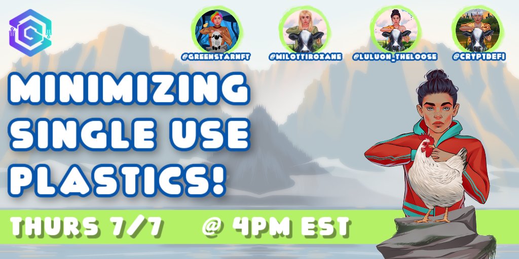 Curious about being less wasteful?

Join our community discussion with <a href="/luluon_theloose/">Lulu 📍 NFTBira</a> <a href="/MilottiRoxane/">Roxane (🌐,🐮,♻️,🌳)</a> on simple &amp; easy tips towards a #sustainable lifestyle...yes, it's reusable😉