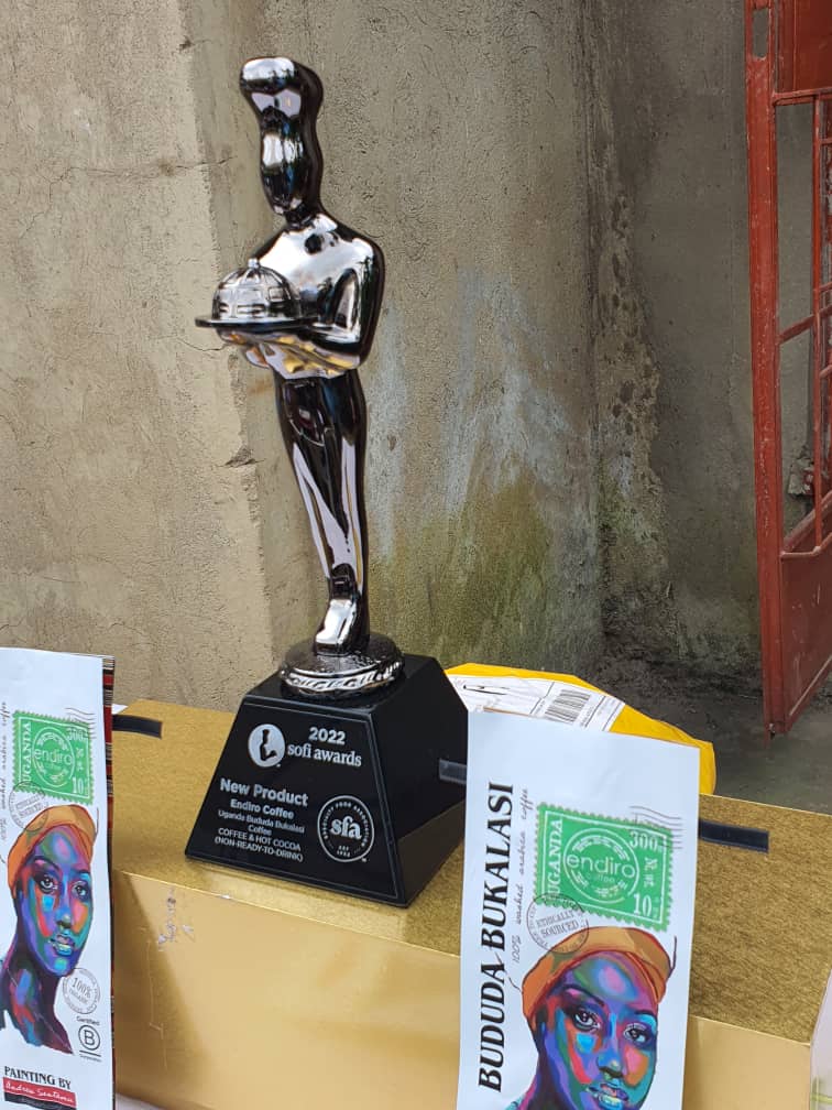 Emmanuel Iyamulemye, PhD (@eiyamulemye) on Twitter photo I congratulate <a href="/EndiroCoffee/">Endiro Coffee</a>'s Bukalasi Women's Group from Bududa in Eastern Uganda for receiving an international award of Best New Product from The Specialty Food Association.
<a href="/FredBwino/">Hon. Kyakulaga Fred Bwino MP</a> <a href="/Specialty_Food/">Specialty Food Association</a> <a href="/FrankTumwebazek/">Frank K Tumwebaze,MP: Isaiah 41: 11</a> <a href="/MAAIF_Uganda/">MAAIF 🇺🇬</a> <a href="/PS_MAAIF/">Maj. Gen. (Rtd) David Kasura-Kyomukama</a> <a href="/Parliament_Ug/">Parliament of Uganda</a> <a href="/CoffeeUganda/">MAAIF_Coffee Production & Development Dept</a> I congratulate <a href="/EndiroCoffee/">Endiro Coffee</a>'s Bukalasi Women's Group from Bududa in Eastern Uganda for receiving an international award of Best New Product from The Specialty Food Association.
<a href="/FredBwino/">Hon. Kyakulaga Fred Bwino MP</a> <a href="/Specialty_Food/">Specialty Food Association</a> <a href="/FrankTumwebazek/">Frank K Tumwebaze,MP: Isaiah 41: 11</a> <a href="/MAAIF_Uganda/">MAAIF 🇺🇬</a> <a href="/PS_MAAIF/">Maj. Gen. (Rtd) David Kasura-Kyomukama</a> <a href="/Parliament_Ug/">Parliament of Uganda</a> <a href="/CoffeeUganda/">MAAIF_Coffee Production & Development Dept</a>
