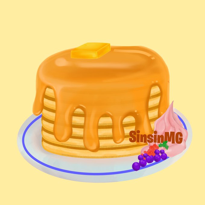 ホットケーキ食べたいのtwitterイラスト検索結果