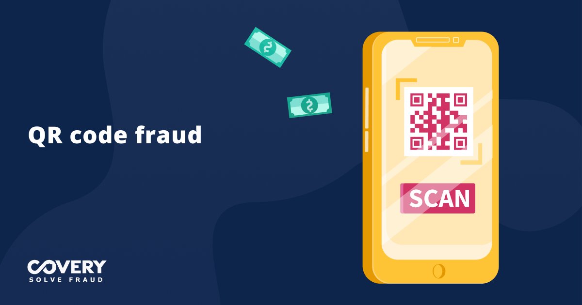 CoveryAi's tweet photo. QR code fraud - what is it, and how to avoid it at your business? 👀

The FBI announced in January 2022 that cybercriminals use QR codes to send people to fraudulent payment sites or embed malware. 

How can you minimize the threat of this fresh new type of fraud? ⬇ https://t.co/NmzuosODrs