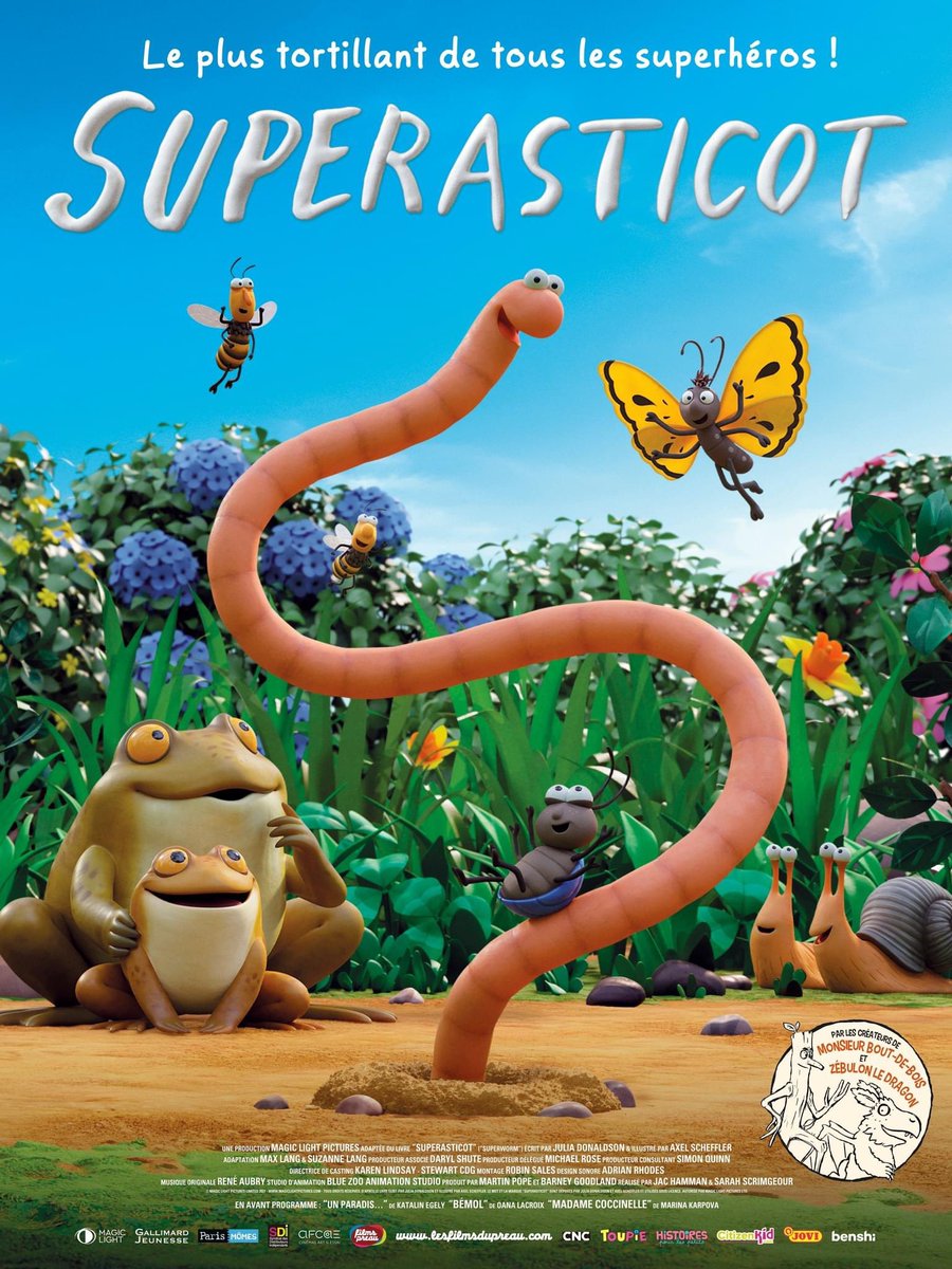 citizenkidmedia's tweet photo. #SuperAsticot un chouette film à la rentrée avec @Citizenkid_ chez @lesfilmsdupreau https://t.co/gmBT3N4CD4