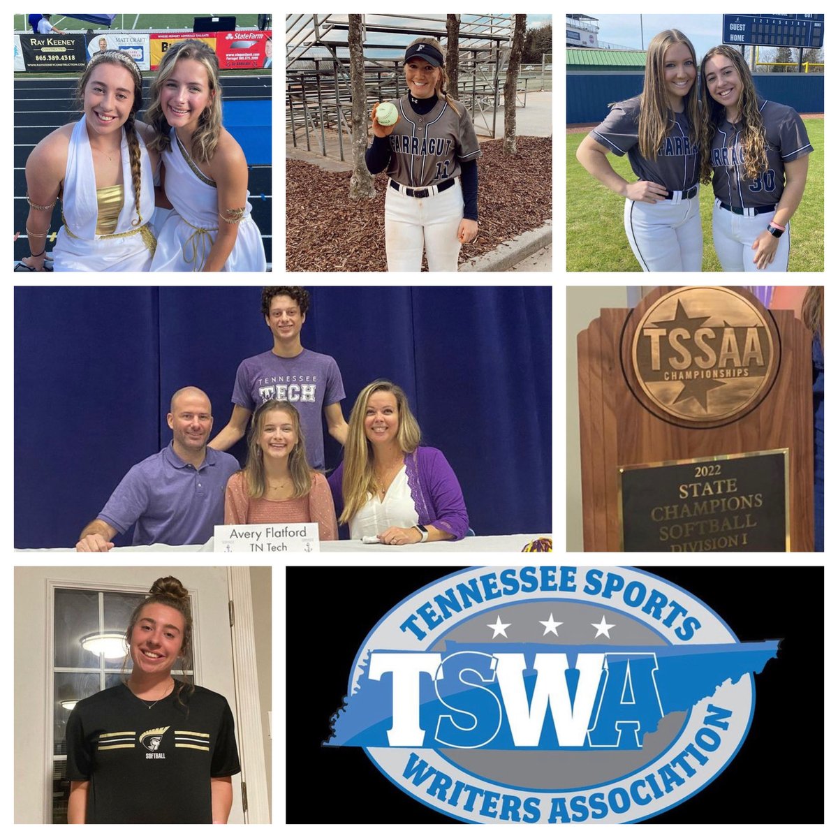 jack tate (@coachtatefhs20) on Twitter photo 3 State Champion Farragut Lady Admirals named All-State in Softball for 2π₯22 by the Tennessee Sports Writers Association βοΈπ₯
AVERY FLATFORD
AVA GUZOWSKI
LAUREN BRAKOVEC
β¦<a href="/FarragutSB/">Farragut Softball</a>β©
β¦<a href="/5StarPreps/">5Star Preps</a>β© β¦<a href="/prepxtra/">PrepXtra</a>β© β¦<a href="/farragutpress1/">farragutpress</a>β© β¦<a href="/BartlettJC/">John C Bartlett, EdD</a>β© 3 State Champion Farragut Lady Admirals named All-State in Softball for 2π₯22 by the Tennessee Sports Writers Association βοΈπ₯
AVERY FLATFORD
AVA GUZOWSKI
LAUREN BRAKOVEC
β¦<a href="/FarragutSB/">Farragut Softball</a>β©
β¦<a href="/5StarPreps/">5Star Preps</a>β© β¦<a href="/prepxtra/">PrepXtra</a>β© β¦<a href="/farragutpress1/">farragutpress</a>β© β¦<a href="/BartlettJC/">John C Bartlett, EdD</a>β©