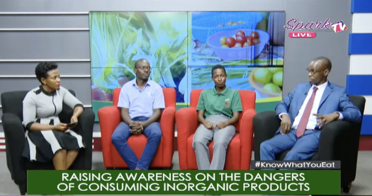 sparktvuganda's tweet photo. We are focusing more on smallholder farmers, we are urging them to adopt farming ways that don't degrade the environment. - Ezra Kalule KHEA Project Officer #KnowWhatYou Eat https://t.co/b7gWwyx9V3