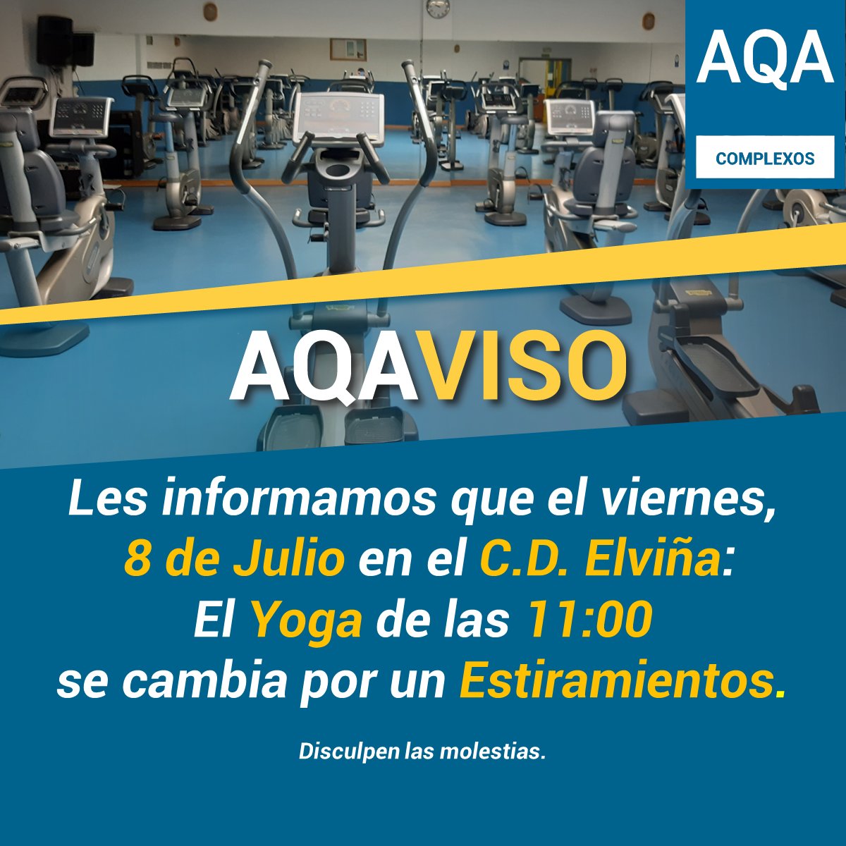 aqacomplexos's tweet photo. ⚠️#AQAviso⚠️ https://t.co/LR9EL7EcB5