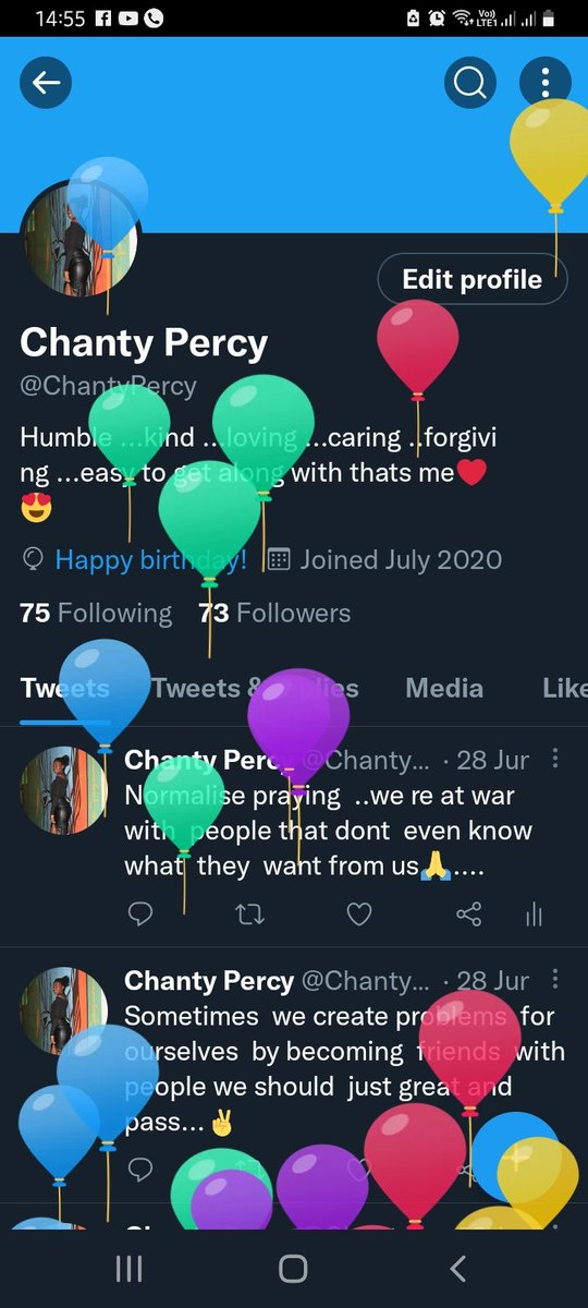 ChantyPercy's tweet photo. Happy birthday to me โคโคโค#anotheryearadded Thank you God for this wonderful day i wil forever cherish itโคโค๐โ https://t.co/KeLIrQ5QCW
