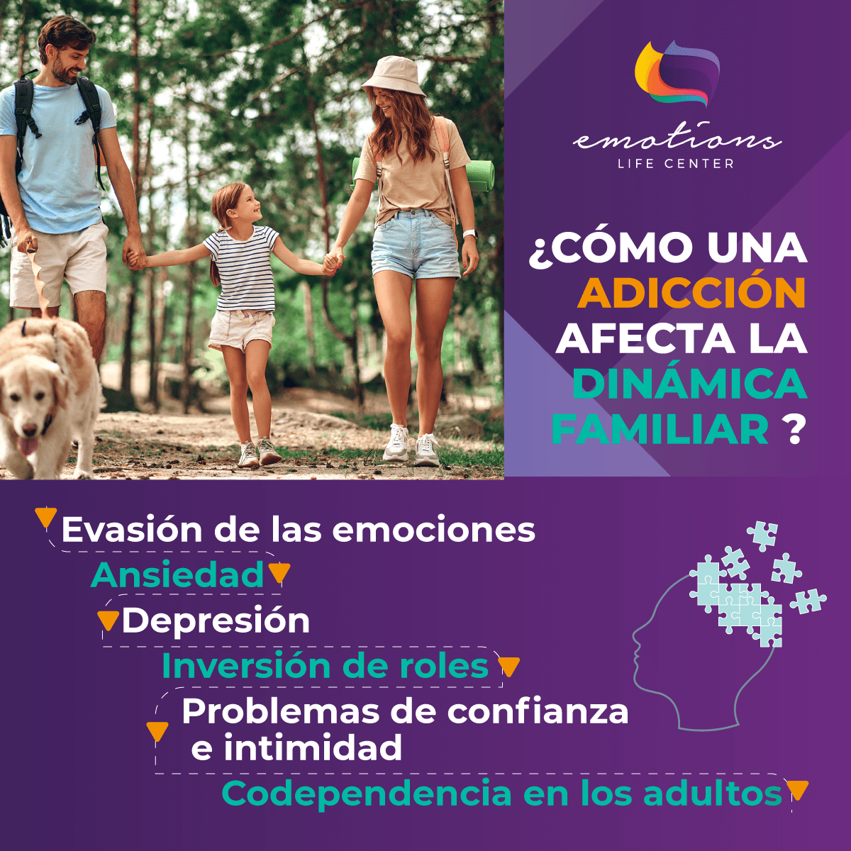 EmotionsCenter's tweet photo. El consumo excesivo de sustancias afecta la dinámica familiar de la persona, teniendo grandes consecuencias negativas en la #SaludMental y física de todos sus miembros.
 https://t.co/s9jnyDD01w https://t.co/aSXYUQ1WkQ