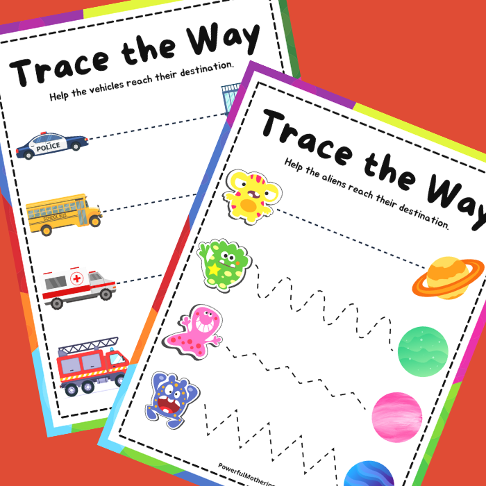 PowerMothering's tweet photo. Prewriting Activity: Trace The Way - https://t.co/jXhaiV9O2N https://t.co/E5LIvVTE6b