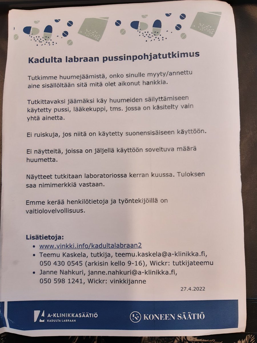 Vapaa-ajalla kun tulee joskus tehtyä vapaaehtoistyötä, niin tällaista mainostaisin! #päihdetyö #päihteet @A-klinikkasäätiö