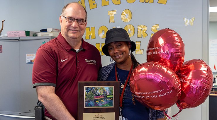 Join us in congratulating Vern for being named the Employee of the Month! kutztown.edu/news-and-media…