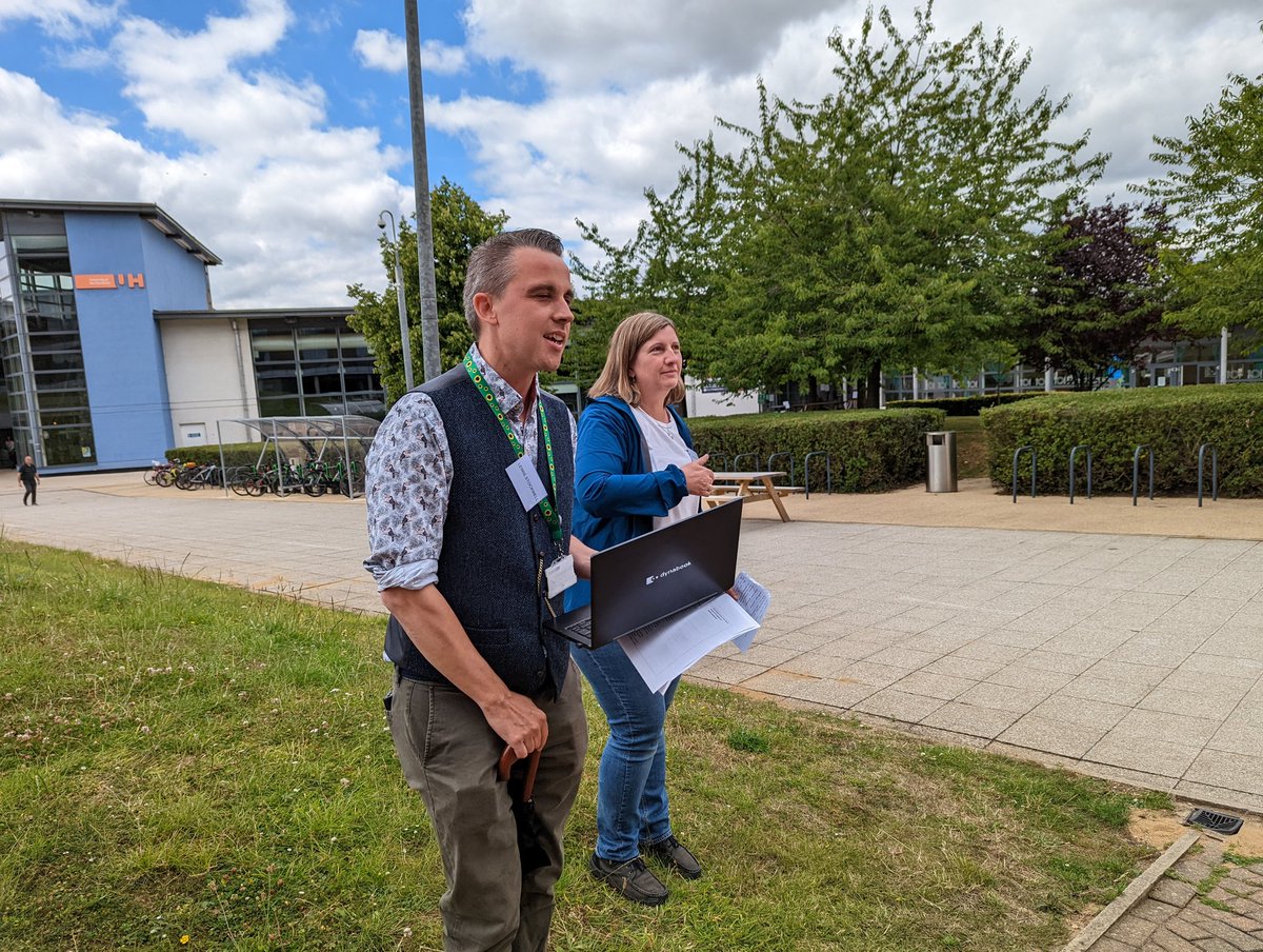 myhanhdoan's tweet photo. Such a moving walking session from @lewis_stockwell and his learner-educators on the MSc OEE @uhoutdoors #uhltc2022 https://t.co/O3poUKvywf