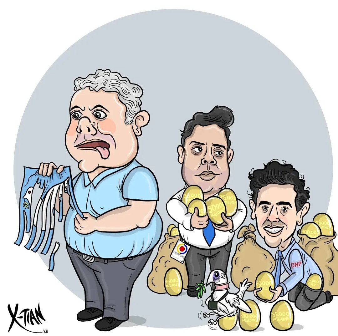 SergioComunes's tweet photo. #EsPreocupante saber que durante cuatro años lo único que le interesó al Gobierno de Iván Duque del Acuerdo de Paz, fue el dinero que estaba destinado para su implementación. 
Mientras tanto siguen matando líderes sociales y firmantes de Paz.
¡Un completo desastre!😡 https://t.co/9Zerfok7CB