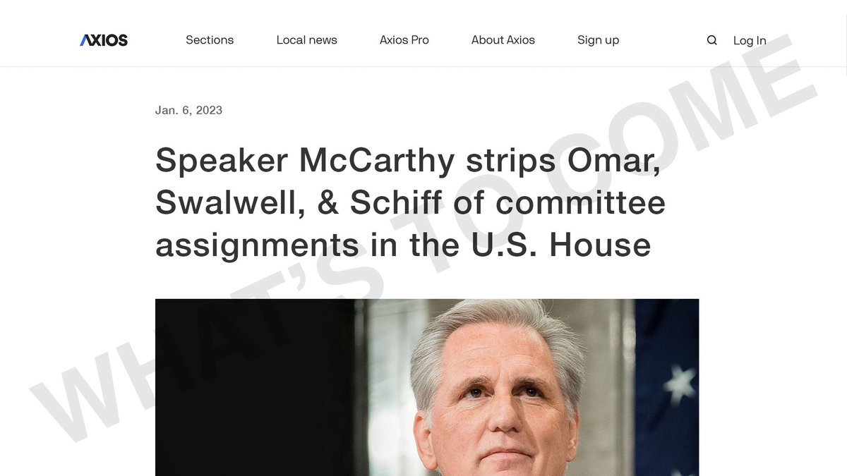 ZachPraiss's tweet image. January 6, 2023 #WhatsToCome