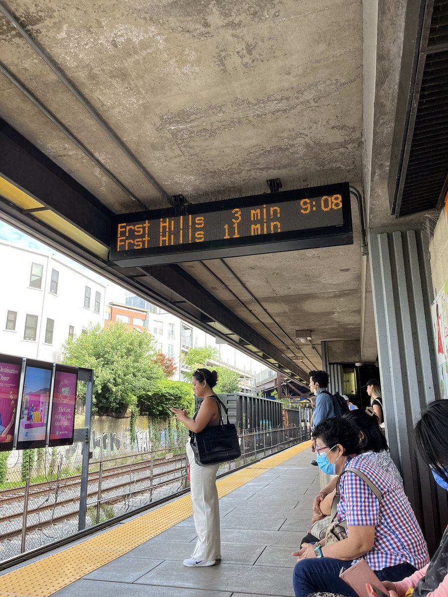 ryankiracofe's tweet photo. @MBTA understanding that the reduced service this summer calls for orange line trains every 8-11 minutes, I’m curious how current headways are at least 16 minutes on the OL inbound during the morning rush? No service announcements about issues that I’ve seen… https://t.co/zRkW01xulH