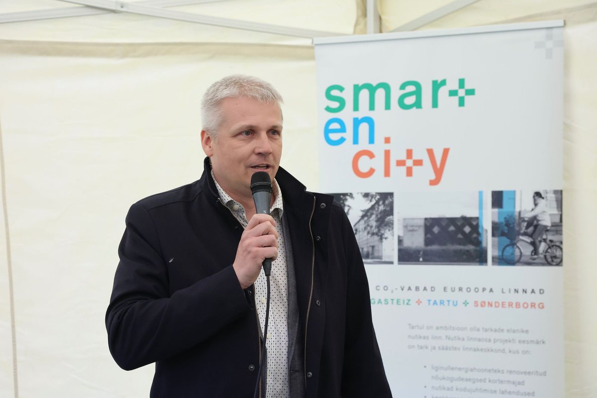 Lighthouse City Tartu held a last information event for residents of the demo area to share results and experiences and to discuss the impact of the #SmartEnCity implementations. Read more: smartencity.eu/news/detail/?r…
#EnergyTransition 
#EUSmartCities