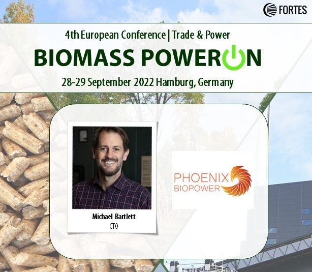 2021Biomass's tweet photo. Michael Bartlett, co-founder and CTO of @PBiopower  will speak in Hamburg!

Their mission is to provide a platform that doubles the electrical efficiency of #biomass #powerplants, halves the cost of #CO2 capture &amp; provide ultra-#lowemissions with pure H2.
#sponsor #sponsorship https://t.co/M28s8ackRq