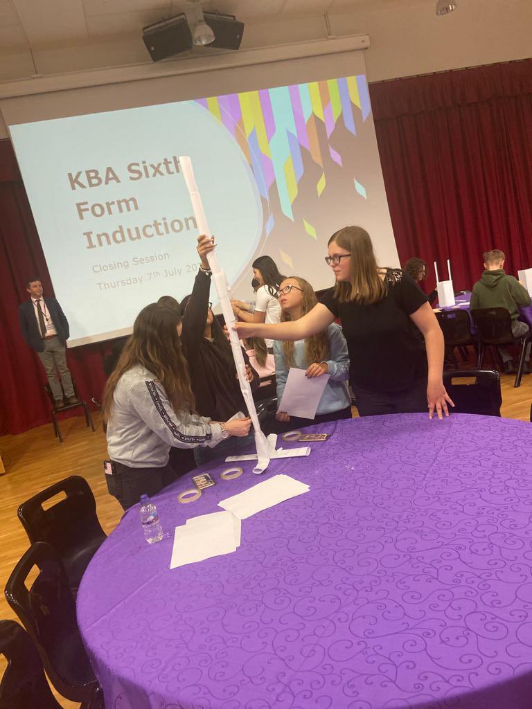 MissSRao's tweet image. Pt 1 - The last 2.5 days of Year 12 Induction has been wonderful. Can’t wait for our new additions to join the @KBuccleuchA Sixth Form team #newrolemodels