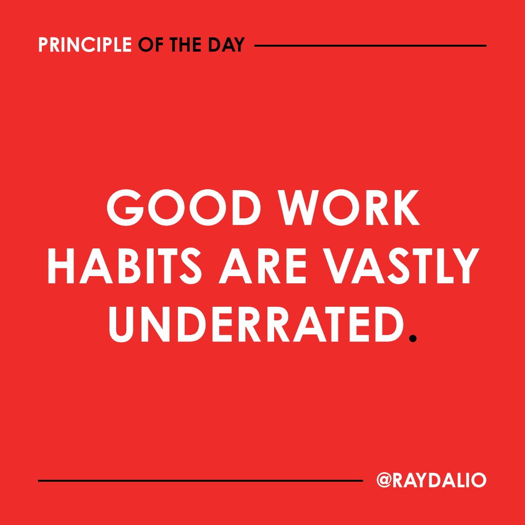 RayDalio's tweet photo. People who push through successfully have to-do lists that are reasonably prioritized, and they make certain each item is ticked oﬀ in order. #principleoftheday https://t.co/oMjHIK7O9J
