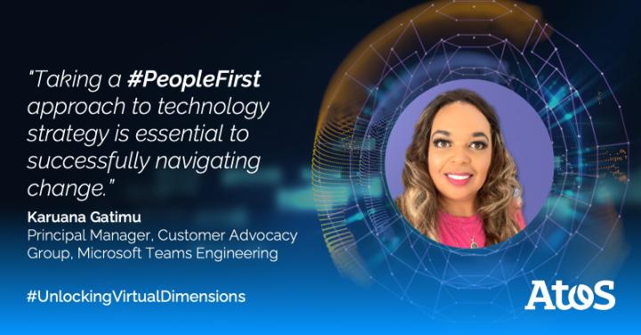 What if the Metaverse and virtualization were a #Peoplefirst, not technology-first, revolution?

This #AtosSC meeting is about unlocking the power of community, and we're very happy to welcome <a href="/Karuana/">Karuana Gatimu #Community #Copilot #BetterTogether</a> to offer Microsoft's perspective 👇

#UnlockingVirtualDimensions <a href="/MSFTAdoption/">Microsoft Adoption & Community</a>