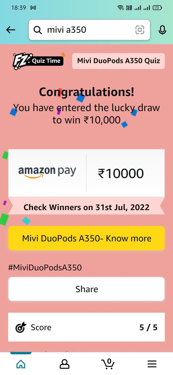rajdeepthenerd's tweet photo. @amazonIN @Mivi_Official
#MiviDuoPodsA350
#AllBassFullPower https://t.co/QexLYQD4oq