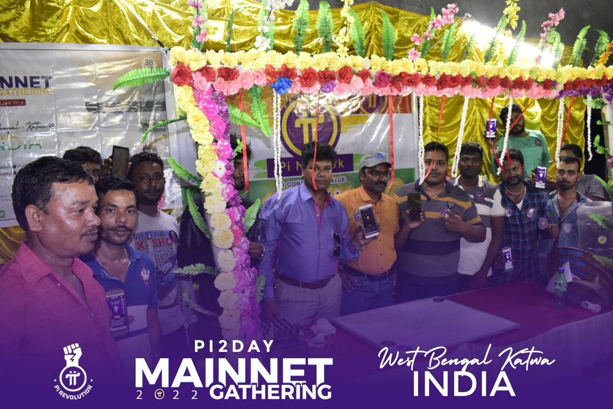 Avijitcrypto0's tweet photo. Mainnet Gathering 28June2022
Katwa_West Bengal_India
#PiNetwork
#MainnetGathering
@PiRevolutionX https://t.co/v6pgQigb74