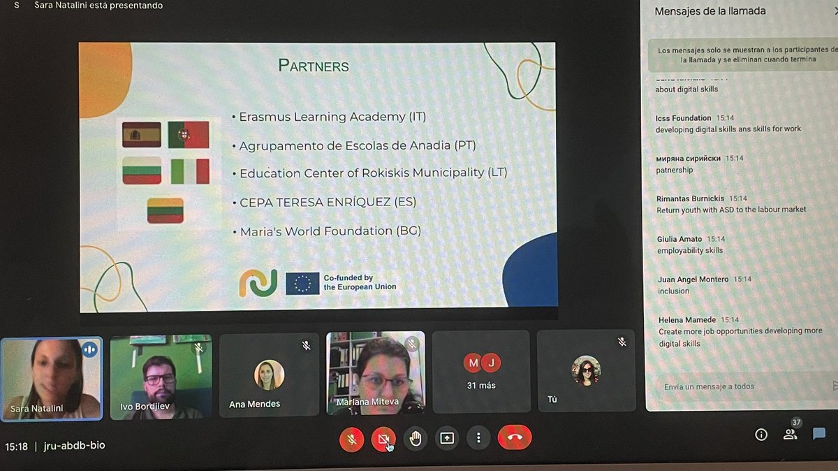 CepaOri's tweet photo. Comenzamos la Web Conference on gramification, game-based learning and digital learning #Linkprojetc de #EUErasmusPlus. https://t.co/k5JyEtkeU7