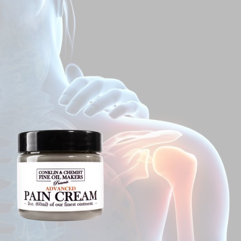 ConklinNChemist's tweet photo. Enriched with #MasterOil, #Arnica, #Menthol, and #VitaminE, our Advanced Pain Cream is exactly what you need to treat even the most excruciating #pain. To shop now, visit https://t.co/qX1OGdiEWV #CBDforpain #CBDpainrelief #CBDbenefits  #CBDlife https://t.co/zDCtgYd4wr