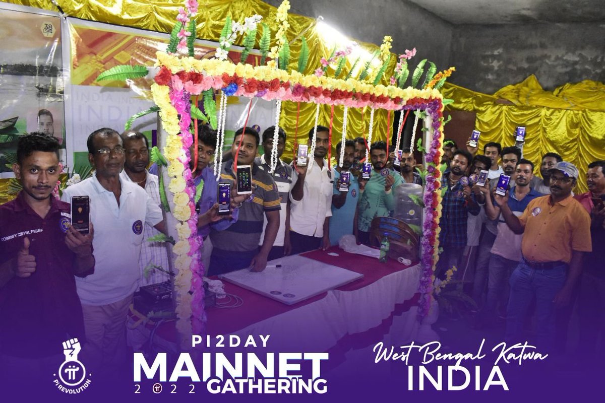 Avijitcrypto0's tweet photo. Mainnet Gathering 28June2022
Katwa_West Bengal_India
#PiNetwork
#MainnetGathering
@PiRevolutionX https://t.co/MnhpptmNyg