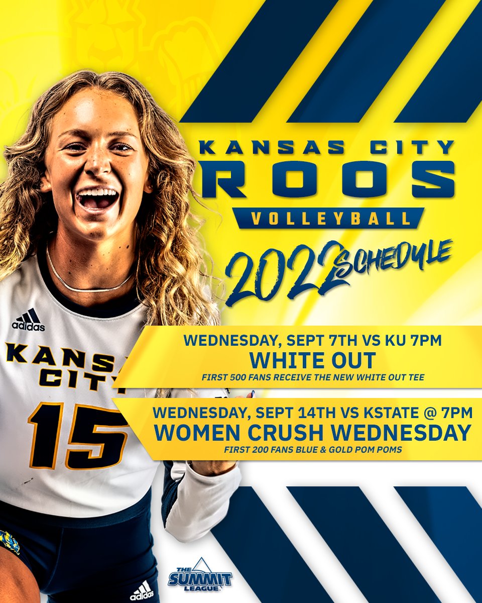 KCRoosVB's tweet photo. 🚨𝗙𝗨𝗟𝗟 𝗦𝗖𝗛𝗘𝗗𝗨𝗟𝗘 𝗥𝗘𝗟𝗘𝗔𝗦𝗘𝗗 &amp; 𝗧𝗜𝗖𝗞𝗘𝗧𝗦 𝗢𝗡 𝗦𝗔𝗟𝗘 🚨

We are 𝘿𝙄𝙂𝙂𝙄𝙉' this schedule‼️ Make sure you join us for our home opener against the Jayhawks on Sep. 7 🏐

🎟️https://t.co/4hcOuJLgUx
📅 https://t.co/3njmCrBjqH
📰 https://t.co/rSvcpro8Jq https://t.co/aG8yRxmis4